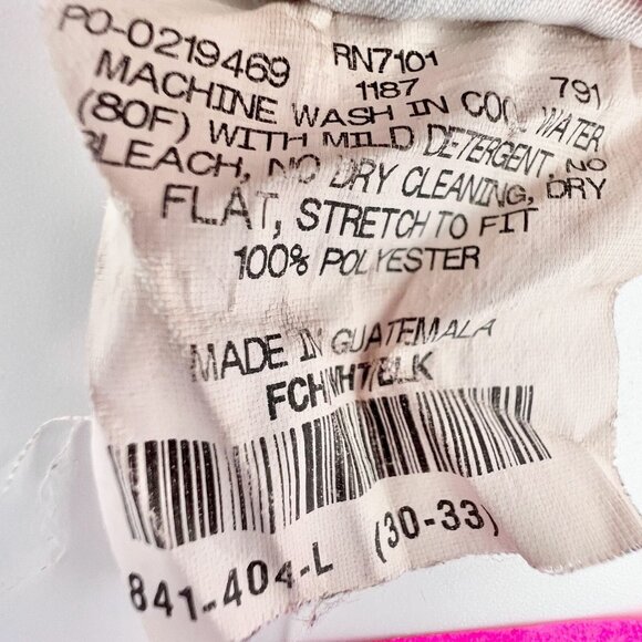 Teamwork Athletic Apparel Large (30-33) Pink Drawstring Athletic Shorts - Picture 4 of 4